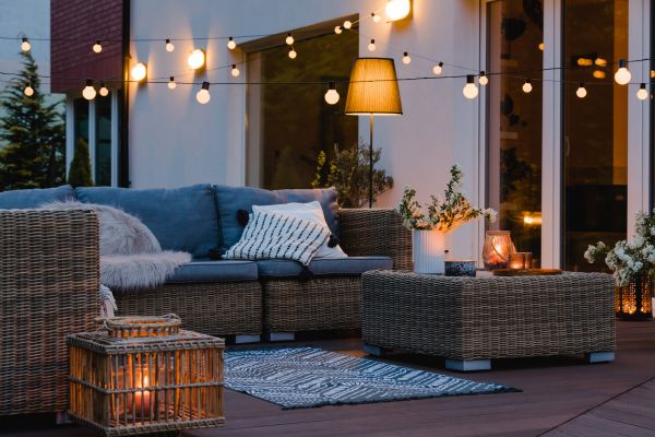 Hanging Patio Lights Service