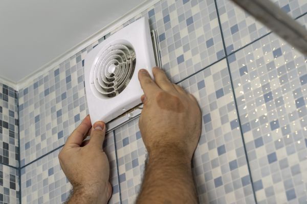 Bathroom Fan Mounting