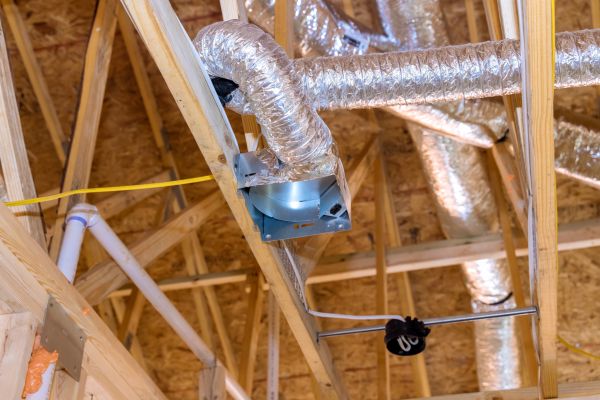 Attic Exhaust Fan Installation
