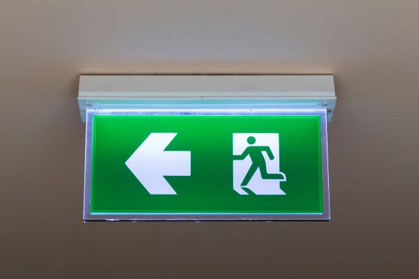 Emergency Exit Sign Inspection