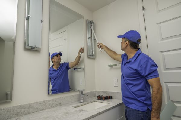 Bathroom Light Fixture Service