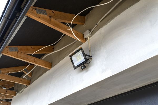 Floor Lighting Installation