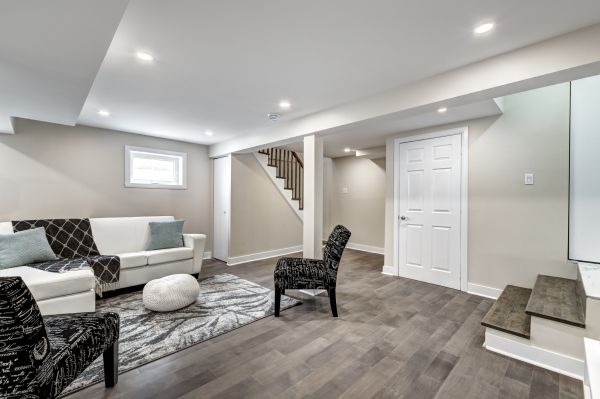 Basement Lighting Renovation